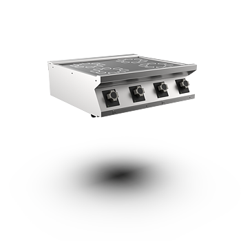 Mareno - Induktionsspis Mareno M1-70 CI78ET - 4 zoner Ø 230 mm 5 kW - 800 × 750 × 250 mm