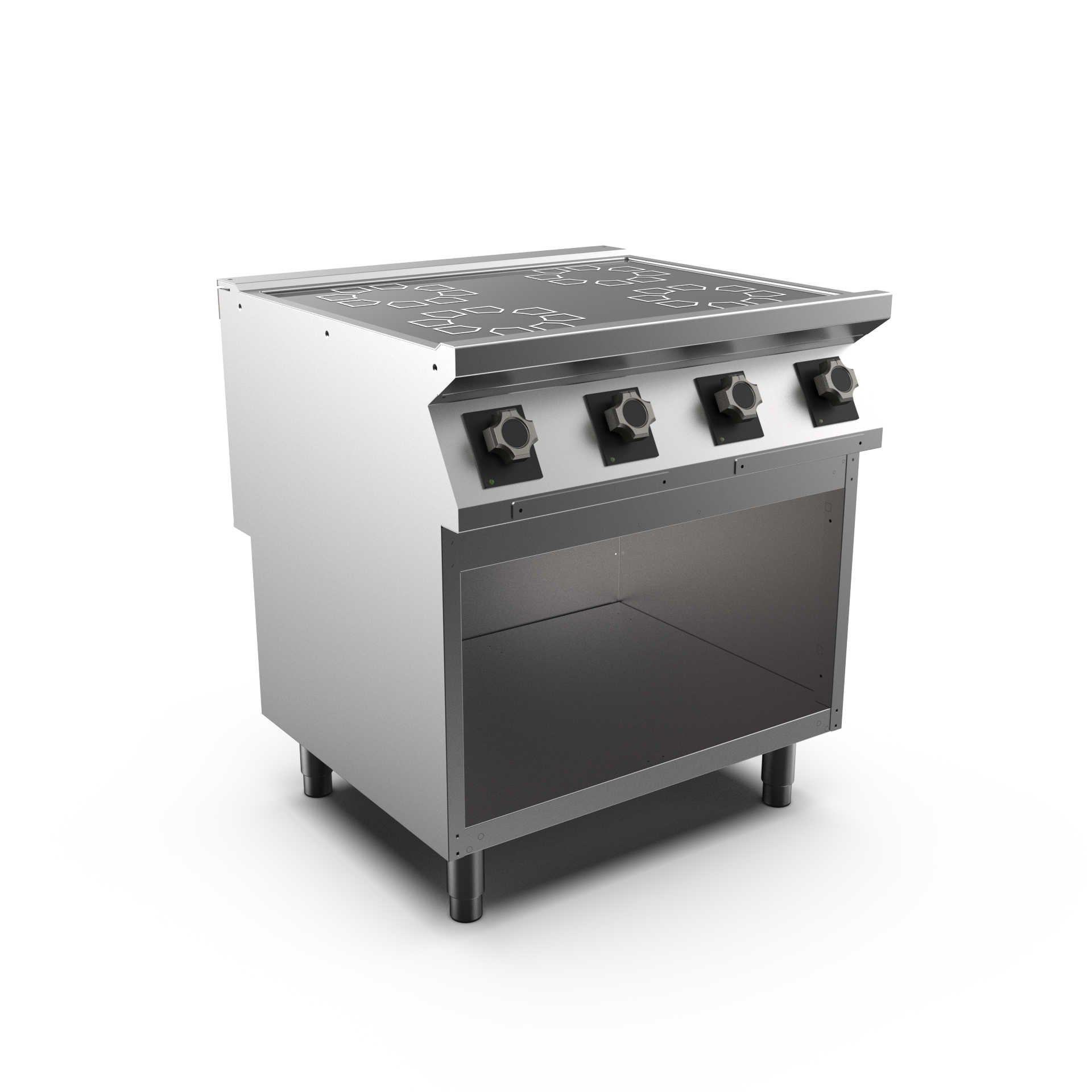 Mareno - Induktionsspis HS Mareno M1-70 CI78EG - 4 zoner Ø 230 mm 5 kW - 800 × 750 × 900 mm