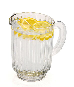Pitcher 1,0L PC plast 6-pack