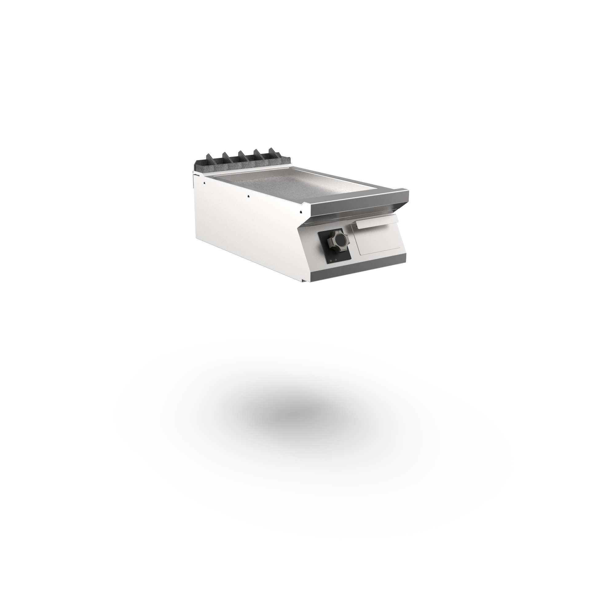 Mareno - Satin-kromstekhäll Mareno M1-70 FT74ELCST - 1 zon, slät stekyta - 400 × 750 × 250 mm