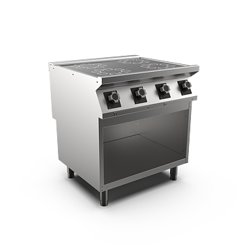 Mareno - Induktionsspis HS Mareno M1-90 CI98EG - 4 zoner Ø 280 mm 5 kW - 800 × 920 × 900 mm