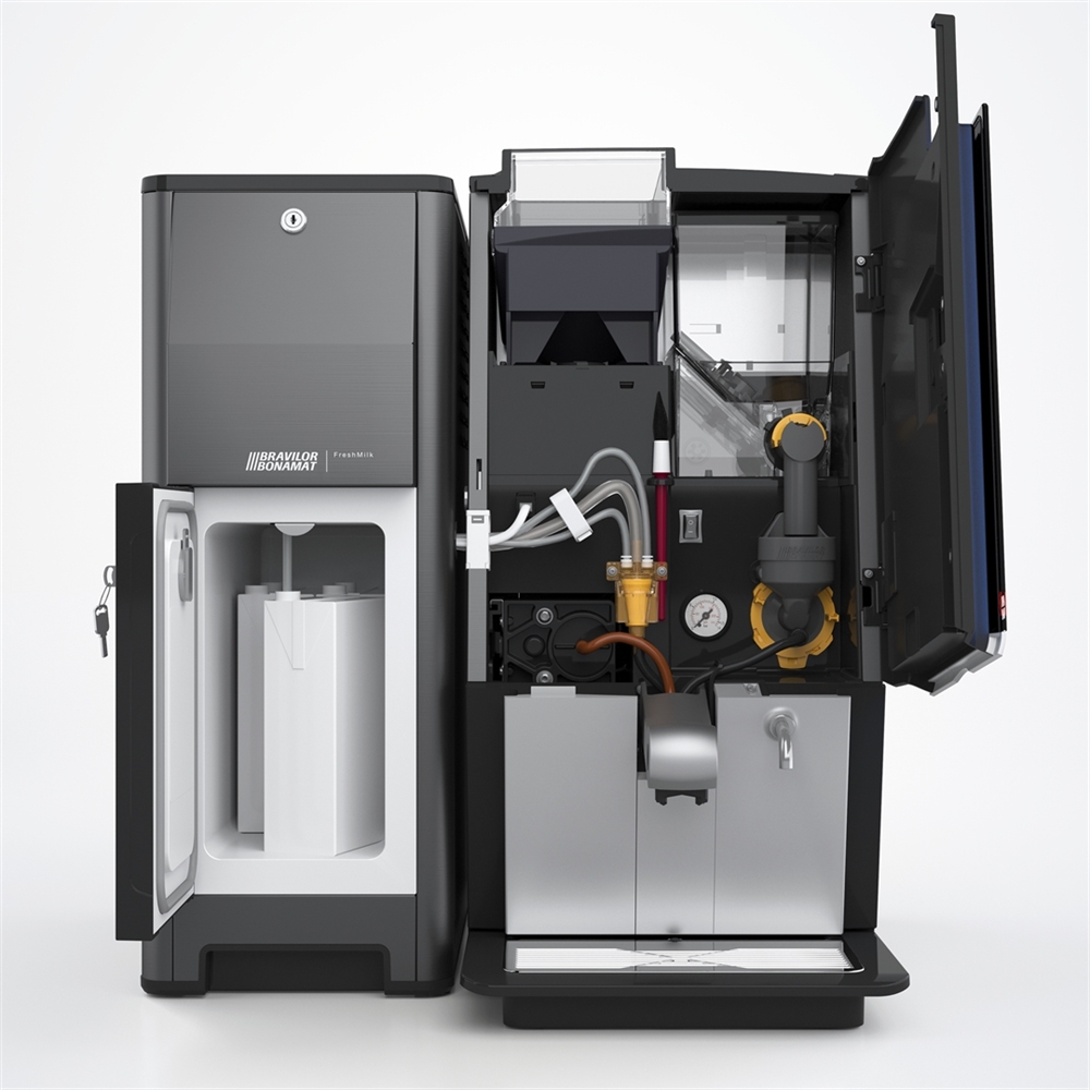 Bonamat - Espressomaskin - Esprecious 11L - Två behållare - Bönor och instantprodukter - 2