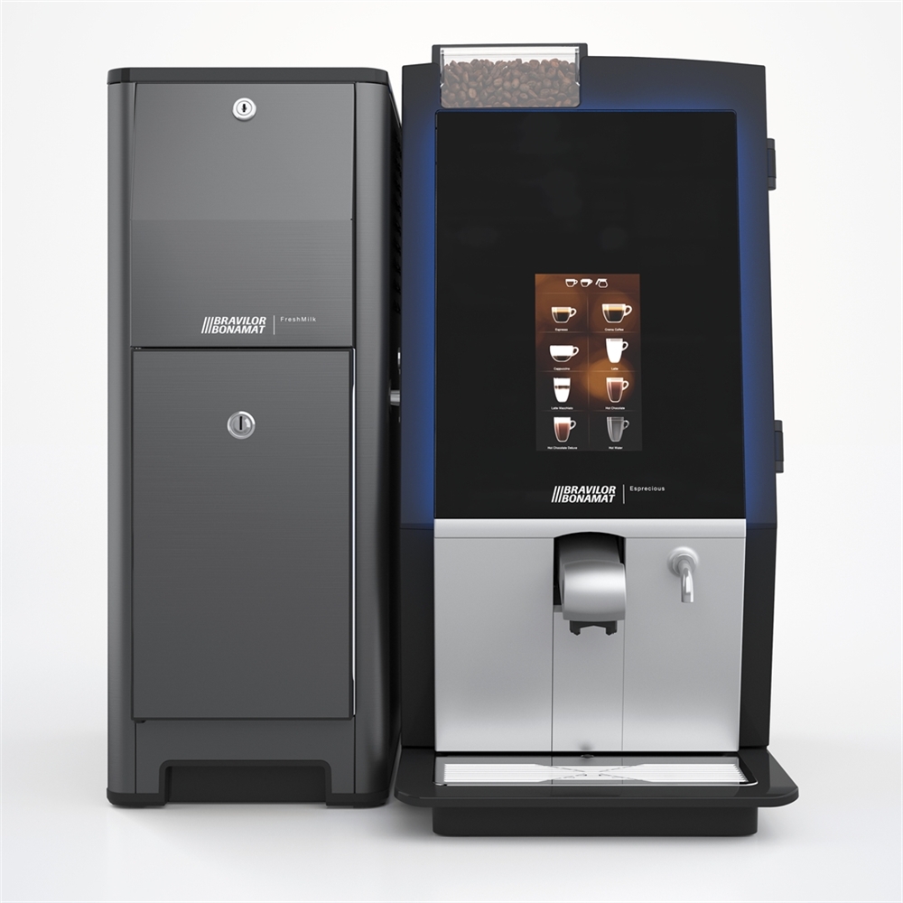 Bonamat - Espressomaskin - Esprecious 21L - Delad behållare för bönor