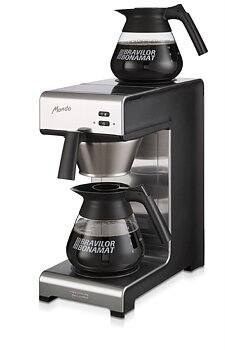 Bonamat - Kaffebryggare - Mondo - 1 bryggcentral och 2 värmeplattor - 110-127V - Marin