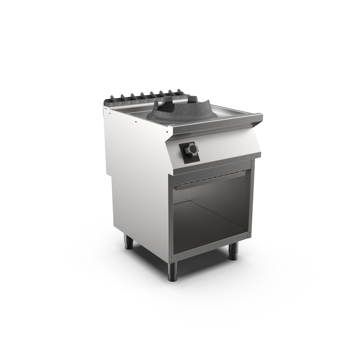 Mareno - Gaswok Mareno M1-90 WK96GG - wokbrännare med kastrullstöd Ø 215 mm - 600 × 920 × 900 mm