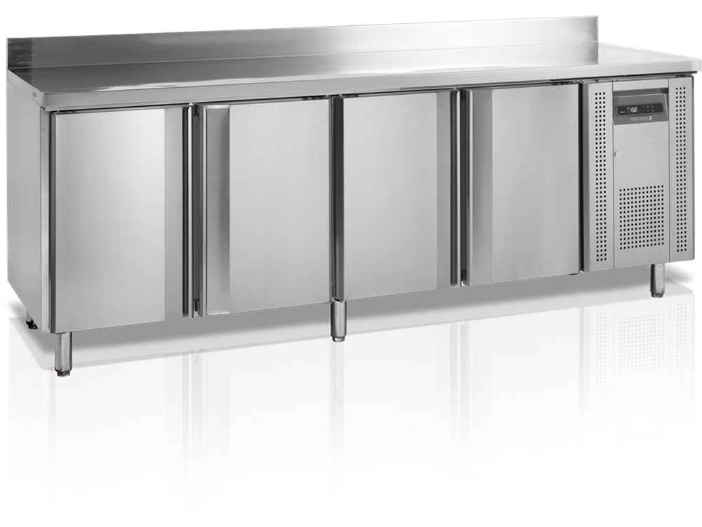 Tefcold - SK6410BT/+ SP - Snack Frysbänk - 4 dörrar -  480 liter