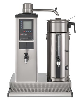 Bonamat - Urnbryggare - B5 HW L/R Höger - 1 bryggpelare med separat hetvattenkran och 1 behållare på 5 liter