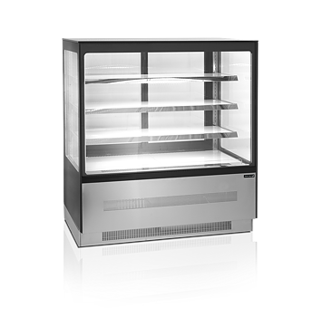Tefcold - LPD903F/BLACK - Konditormonter - 3 hyllor - 390 liter