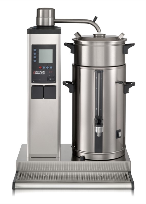 Bonamat - Urnbryggare - B10 L/R Höger - 1 bryggpelare och 1 behållare på 10 liter - 400V