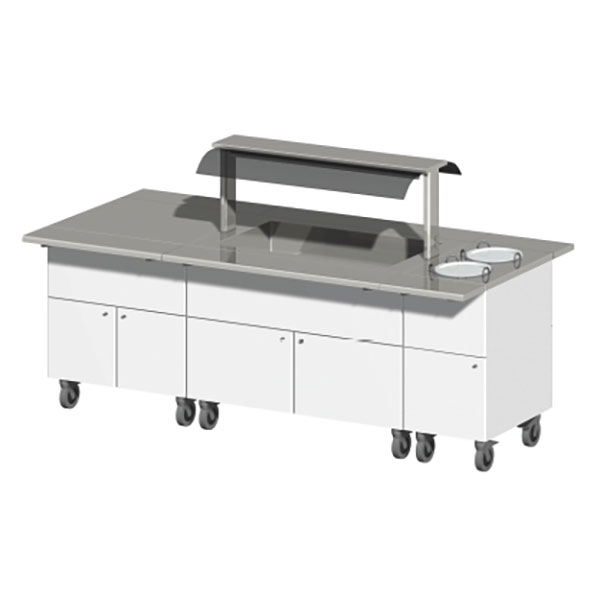 Festivo - Buffet Line BLH45C - Kyld Buffé - Mått: 450x1050x1350 mm