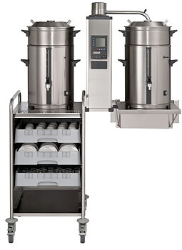Bonamat - Urnbryggare - B10 W - 1 bryggpelare och 2 behållare på 10 liter - 400V