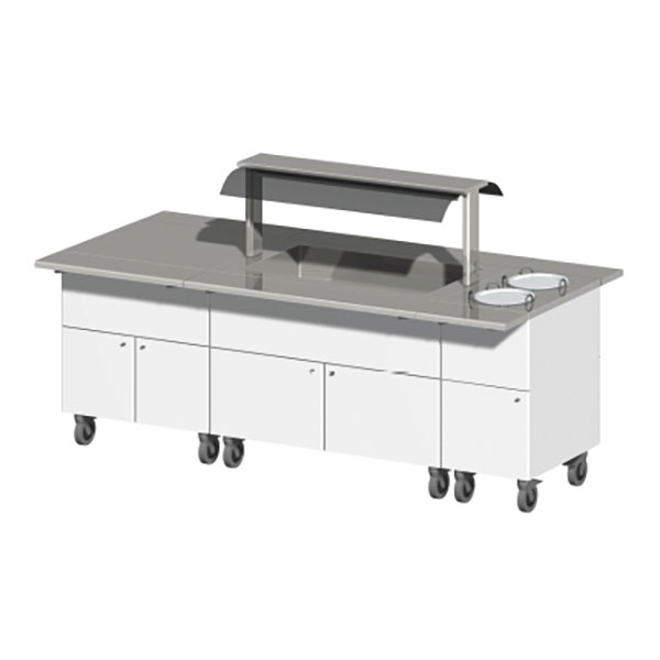 Festivo - Buffet Line BLH80C - Kyld Buffé - Mått: 800x1050x1350 mm