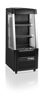 Tefcold - ODC60 BLACK - Exponeringskyl - Öppen front - 192 liter