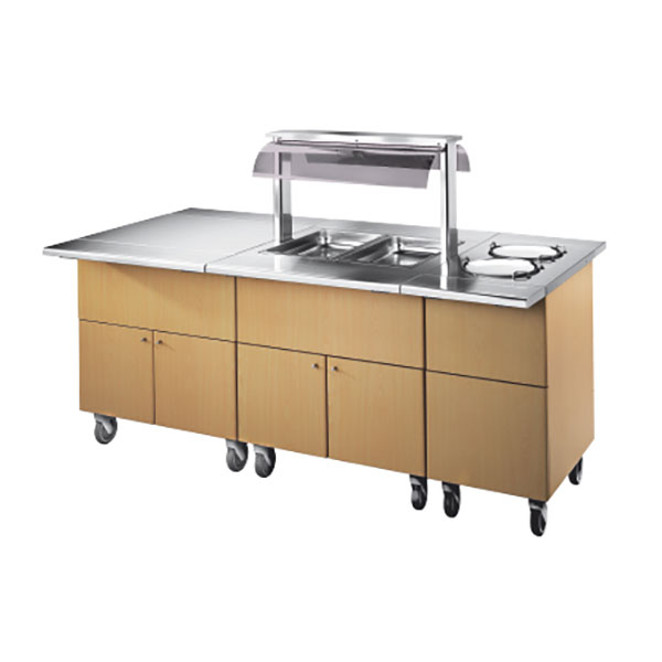 Festivo - Buffet Line BLH120 - Varm Buffé - Mått: 1200x1050x1350 mm