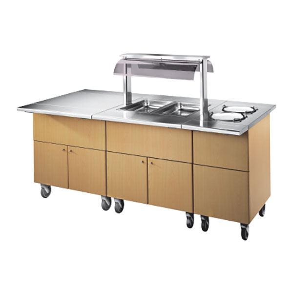Festivo - Buffet Line BLH45 - Varm Buffé - Mått: 450x1050x1350 mm