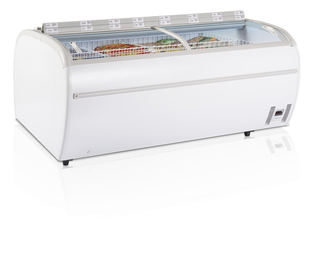 Tefcold - TWIN 220-CF - Kyl-/frysbox - Stormarknad - Vit -  1697 liter