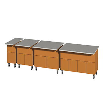 Festivo - Buffet Line BLH80N - Neutral Buffé - Mått: 800x1050x1350 mm