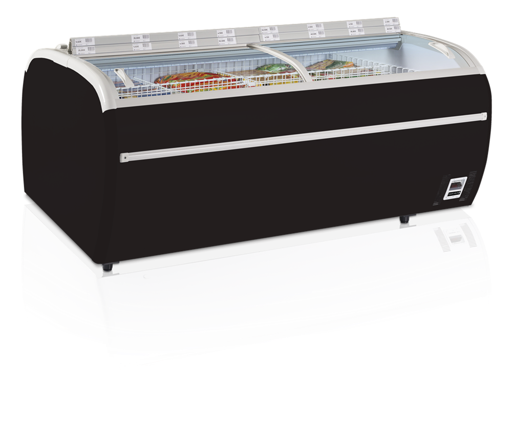Tefcold - TWIN 220B-CF - Kyl-/frysbox - Stormarknad - Svart - 1697 liter