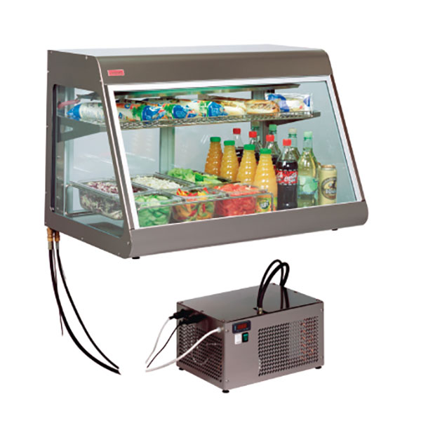 Colia - Exponeringsmonter - BIG HORN - Servicemodell - Mått: 1005 x 620 x 640 mm - Temp: +4....+12 °C