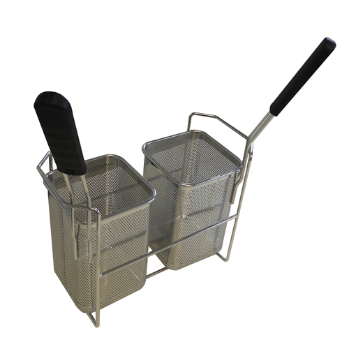 Mareno - Pastakorg Mareno M1- ACPC1/6TC - 2 st runda korgar med korgställ - 140 × 180 × 200 mm