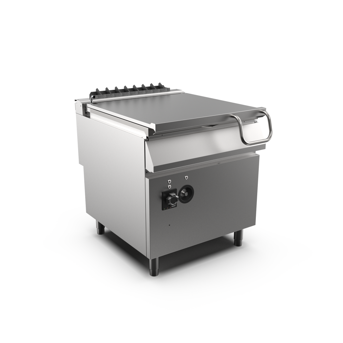 Mareno - Stekbord gas Mareno M1-90 BR98G80M - rostfri panna, 80 liter, 20 cm djup - elektrisk stjälpning