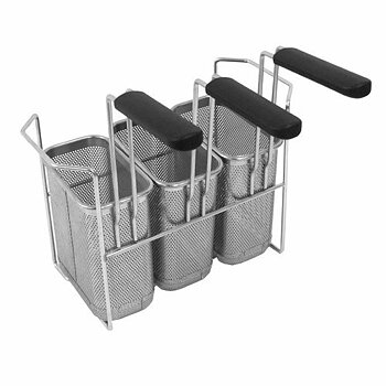 Mareno - Pastakorg Mareno M1- ACPC1/9T - 3 st korgar med korgställ - 345 × 170 × 250 mm