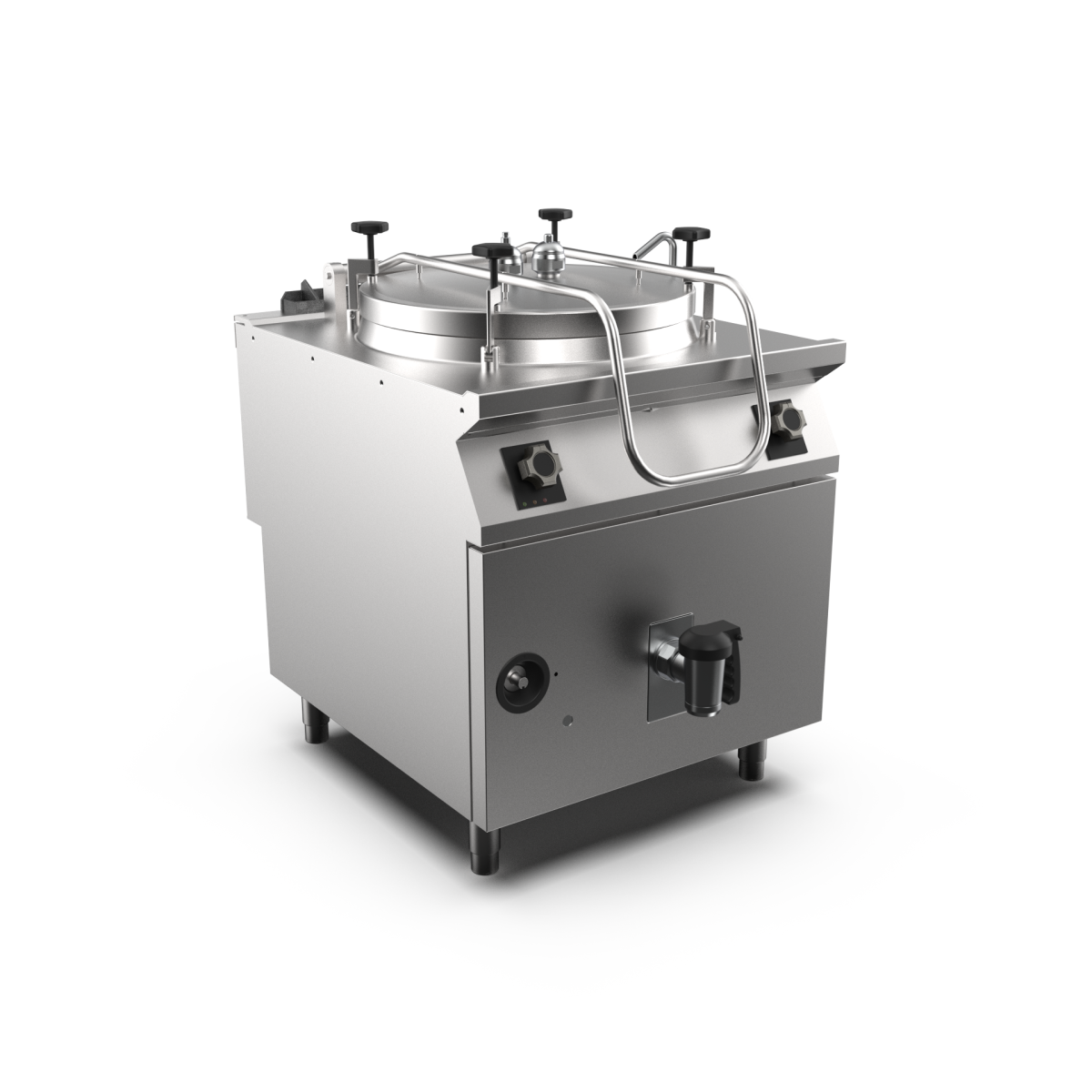 Mareno - Kokgryta gas Mareno M1-90 PE98GD15 - 150 liter, direktuppvärmd - 800 × 900 × 900 mm