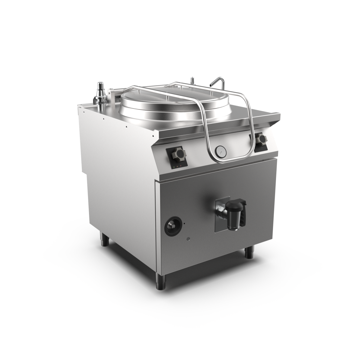 Mareno - Kokgryta gas Mareno M1-90 PE98GI14V - 140 liter, 3 mantlad, 0,4 bar - 800 × 920 × 900 mm