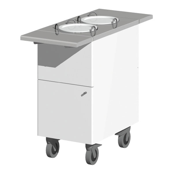 Festivo - Buffet Line - BLH45PH32 -Tallriksdispenser Varm - Mått: 450x1050x900 mm - Tallrikar mellan 280-320mm