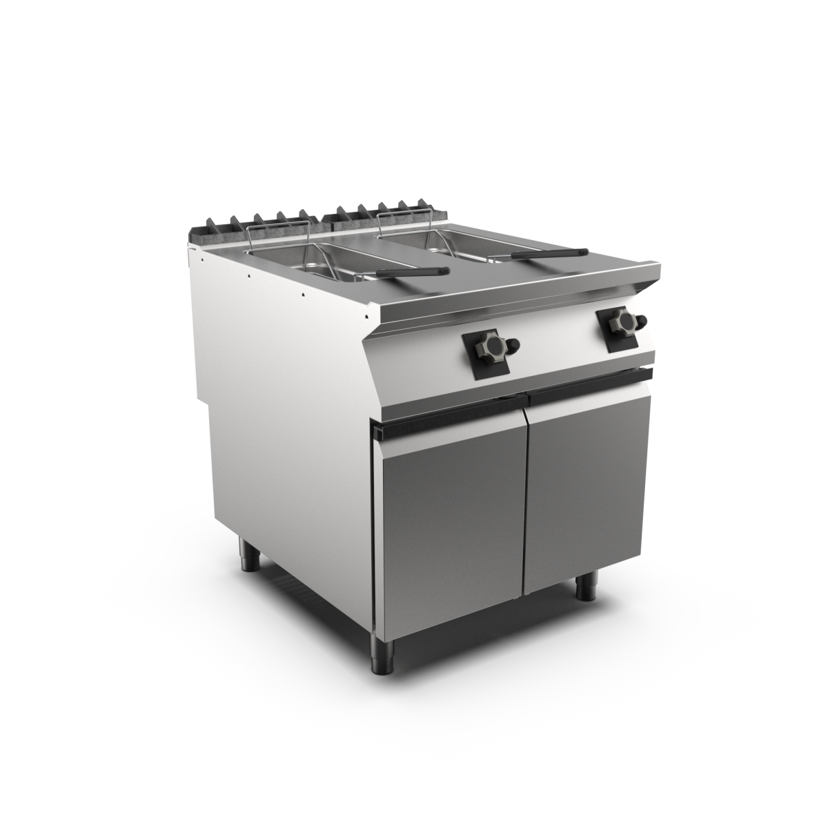 Mareno - Fritös gas HS Mareno M1-90 FR98G15A - 2 × 15 liter, 2 korgar - 800 × 920 × 900 mm