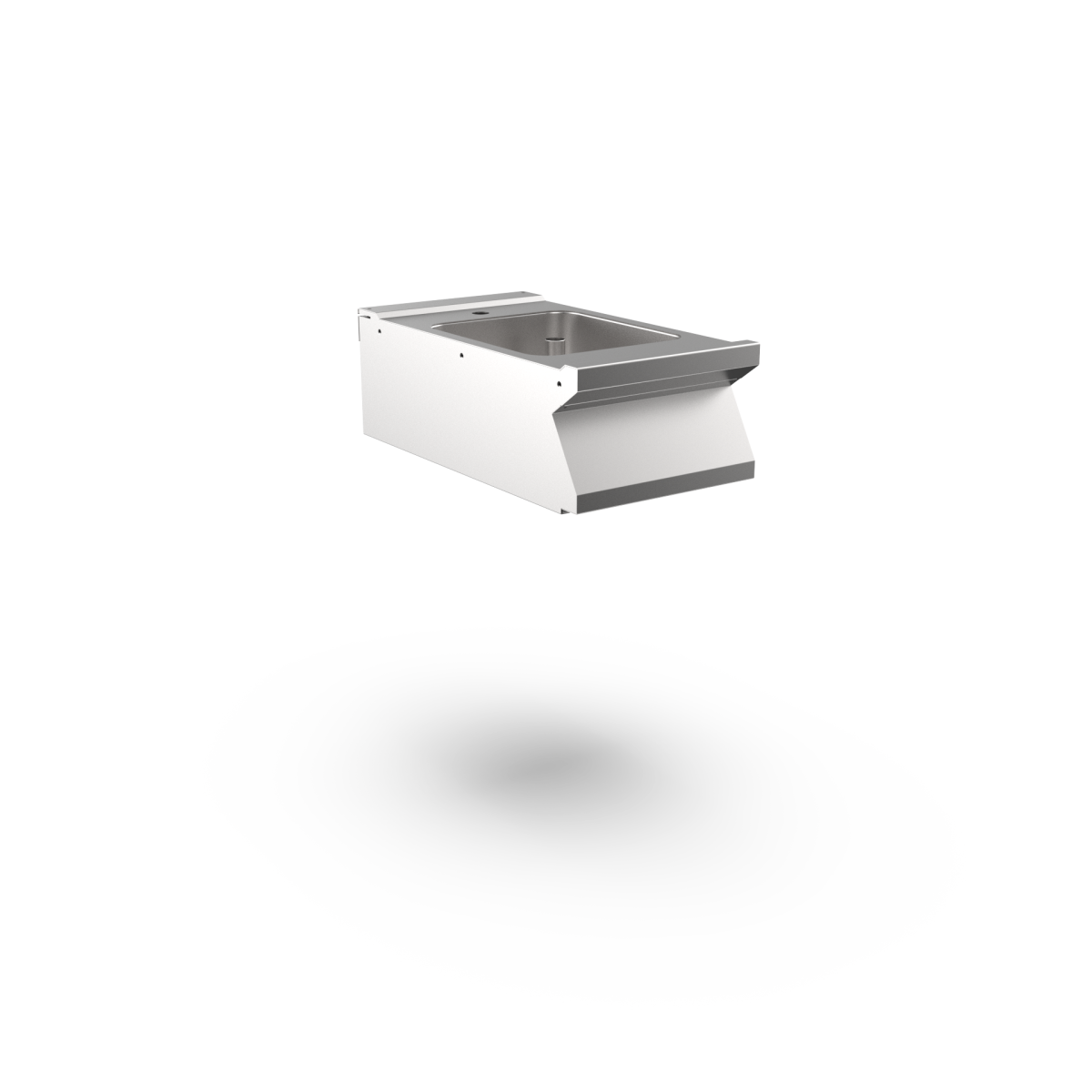 Mareno - Vask bänkmodell Mareno M1-90 EN94VT - håltagning för blandare - 400 × 920 × 250 mm