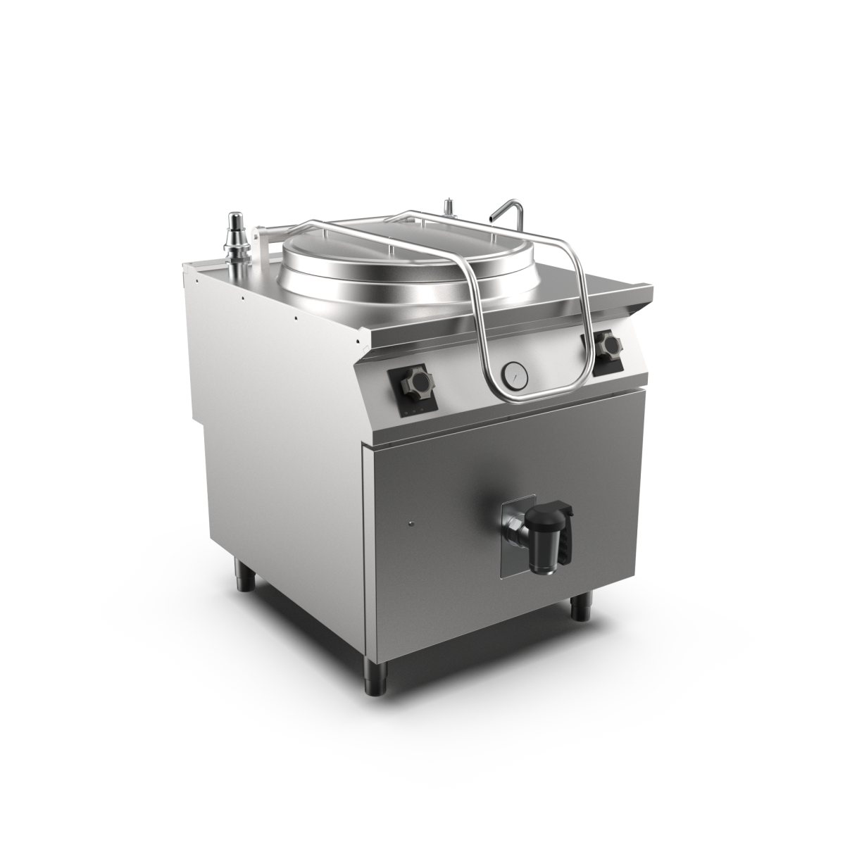 Mareno - Kokgryta Mareno M1-90 PE98EI15V - 150 liter, 3 mantlad, 0,4 bar - 800 × 920 × 900 mm