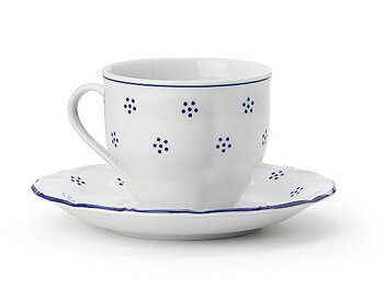Verona - Kaffefat, dekor, 6-pack
