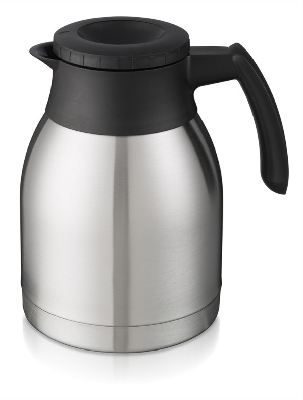 Bonamat - Termoskanna med brygglock - Rostfri - 2,0 liter