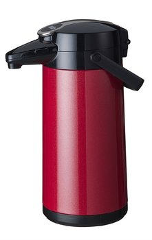 Bonamat - Pumptermos - Furento - Röd metallic med rostfri kärna