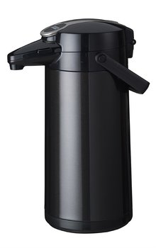 Bonamat - Pumptermos Furento - Svart metallic med rostfri kärna