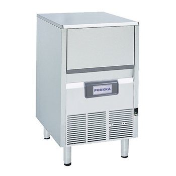 Porkka - Isflakemaskin - KFP185W - Anpassad för drinkar - Mått: 953 x 590 x 781 mm - Vattenkyld - Binge: 60 kg - Kapacitet: 163 kg/24h