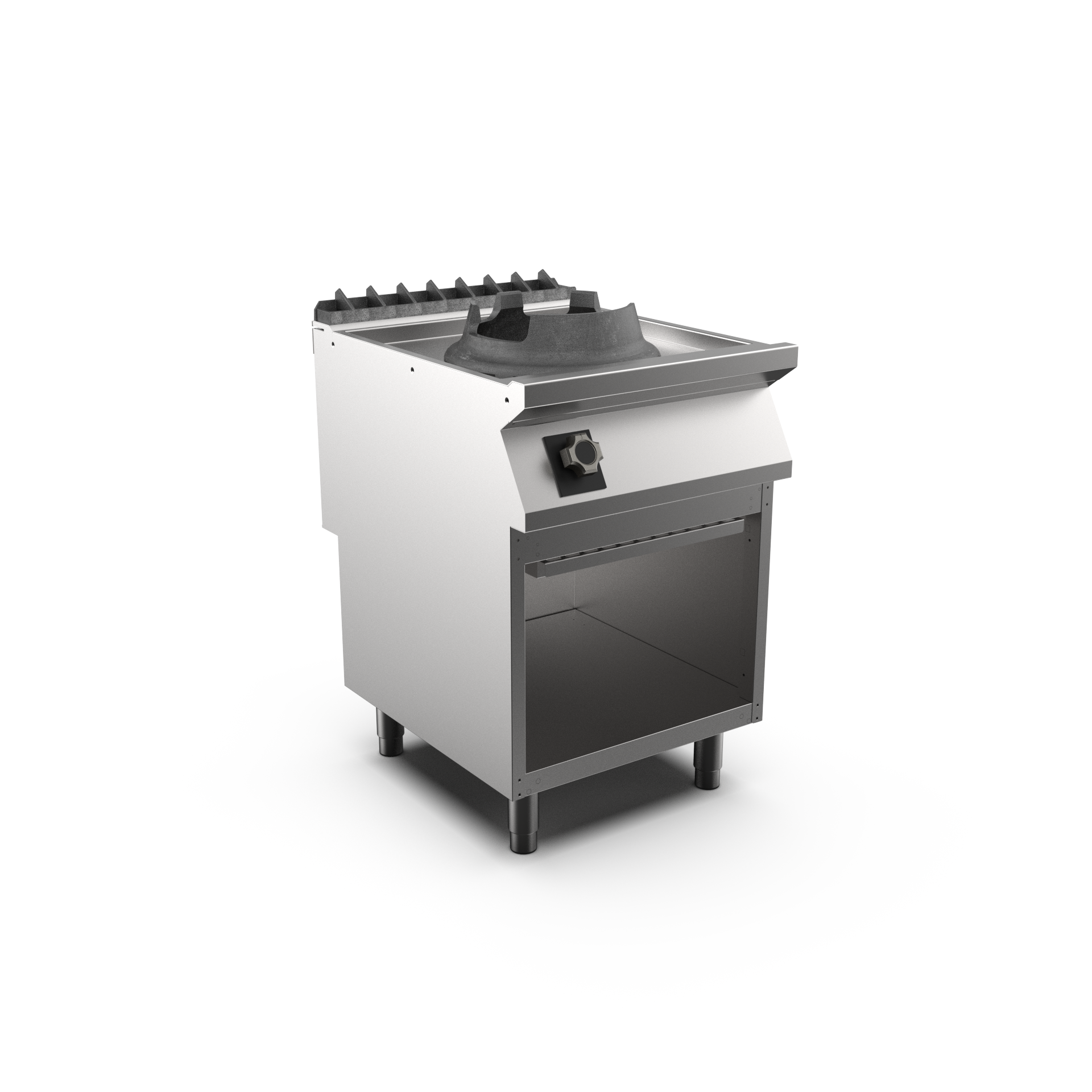 Mareno - Gaswok Mareno M1-70 WK76GG - wokbrännare med kastrullstöd - 600 × 750 × 900 mm