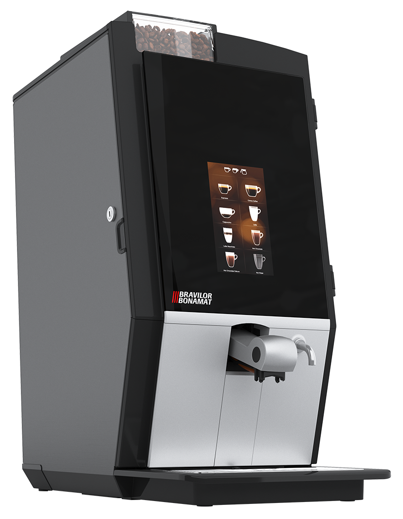 Bonamat - Espressomaskin - Esprecious 11 - Två behållare - Bönor och instantprodukter