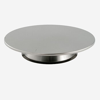 Tårtfat på fot rf höjd 4,5 cm, diam 33 cm