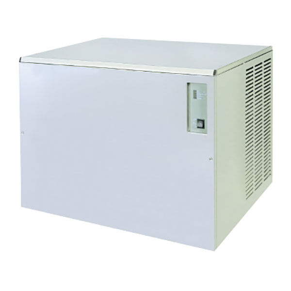 Porkka - Iskubmaskin - KV150A - Vertikalförångare - Utan binge - Mått: 560x625x562 mm - Luftkyld - Kapacitet: 130 kg/24h