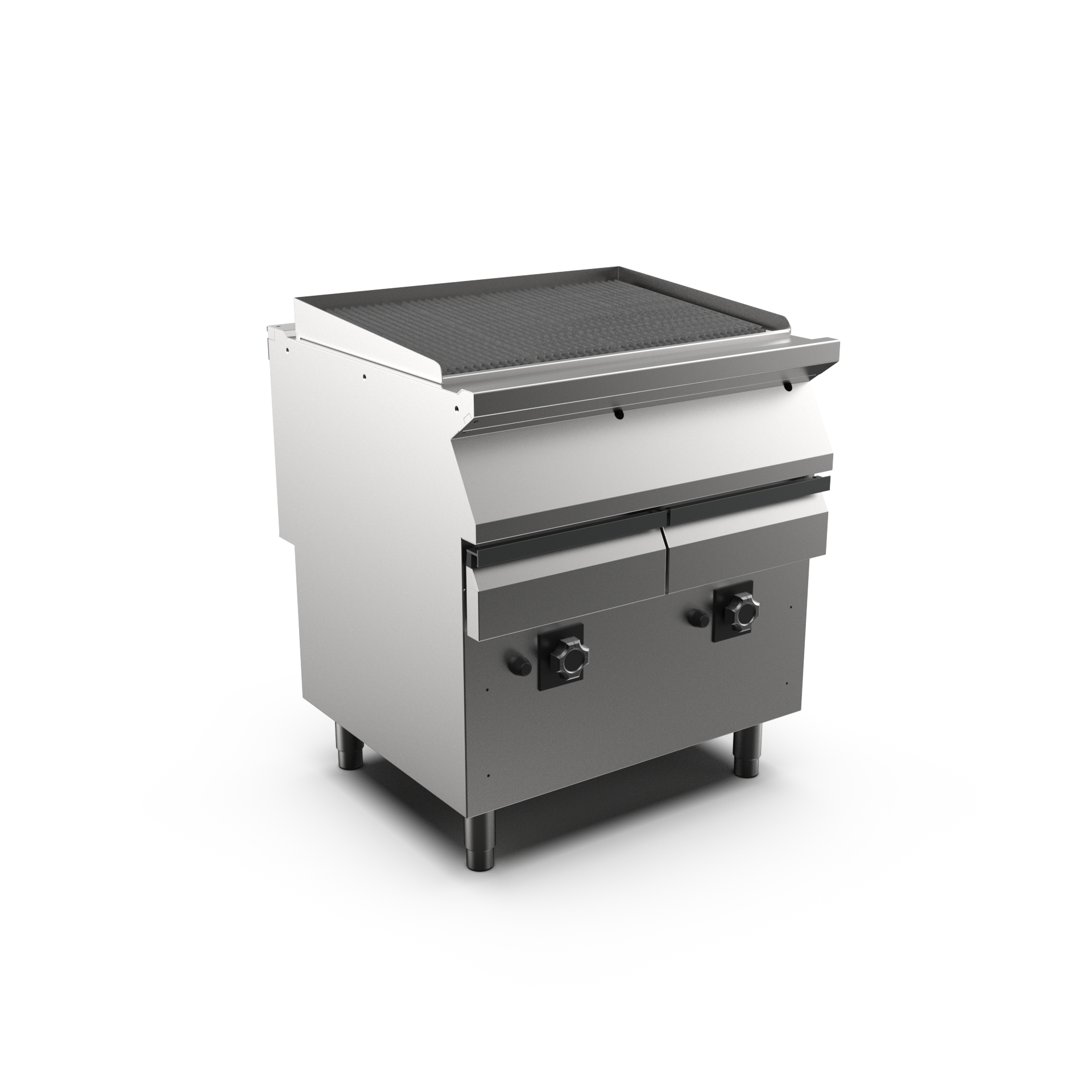 Mareno - Gasgrill Mareno M1-70 GR78GA - 2 zoner, 4 st vändbara grillgaller - 800 × 750 × 900 mm