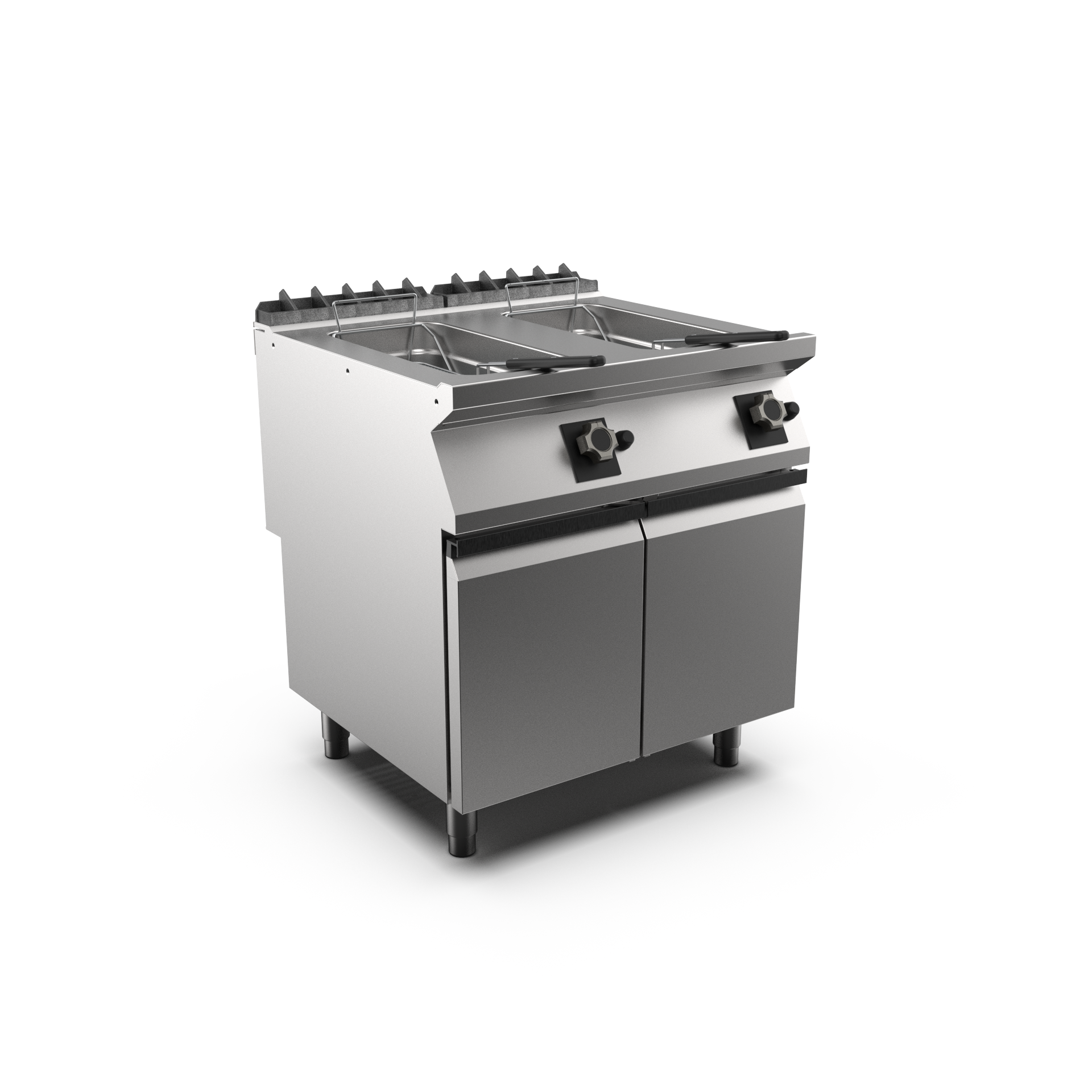 Mareno - Fritös gas HS Mareno M1-70 FR78G15A - 2 × 15 liter, 2 korgar - 800 × 750 × 900 mm