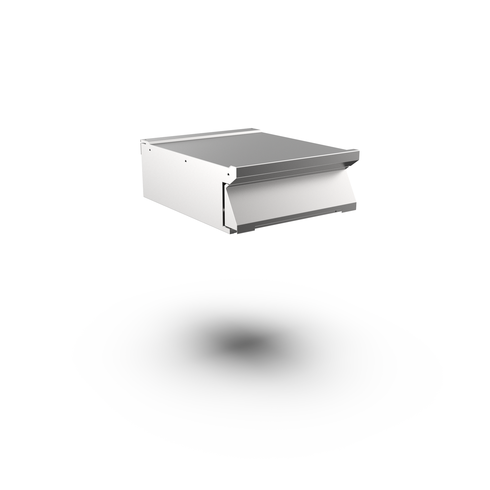 Mareno - Arbetsbänk Mareno M1-70 EN76CT - rostfri draglåda 100 mm djup - 600 × 750 × 250 mm