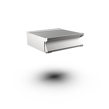 Mareno - Arbetsbänk Mareno M1-70 EN78CT - 2/1 GN draglåda 100 mm djup - 800 × 750 × 250 mm