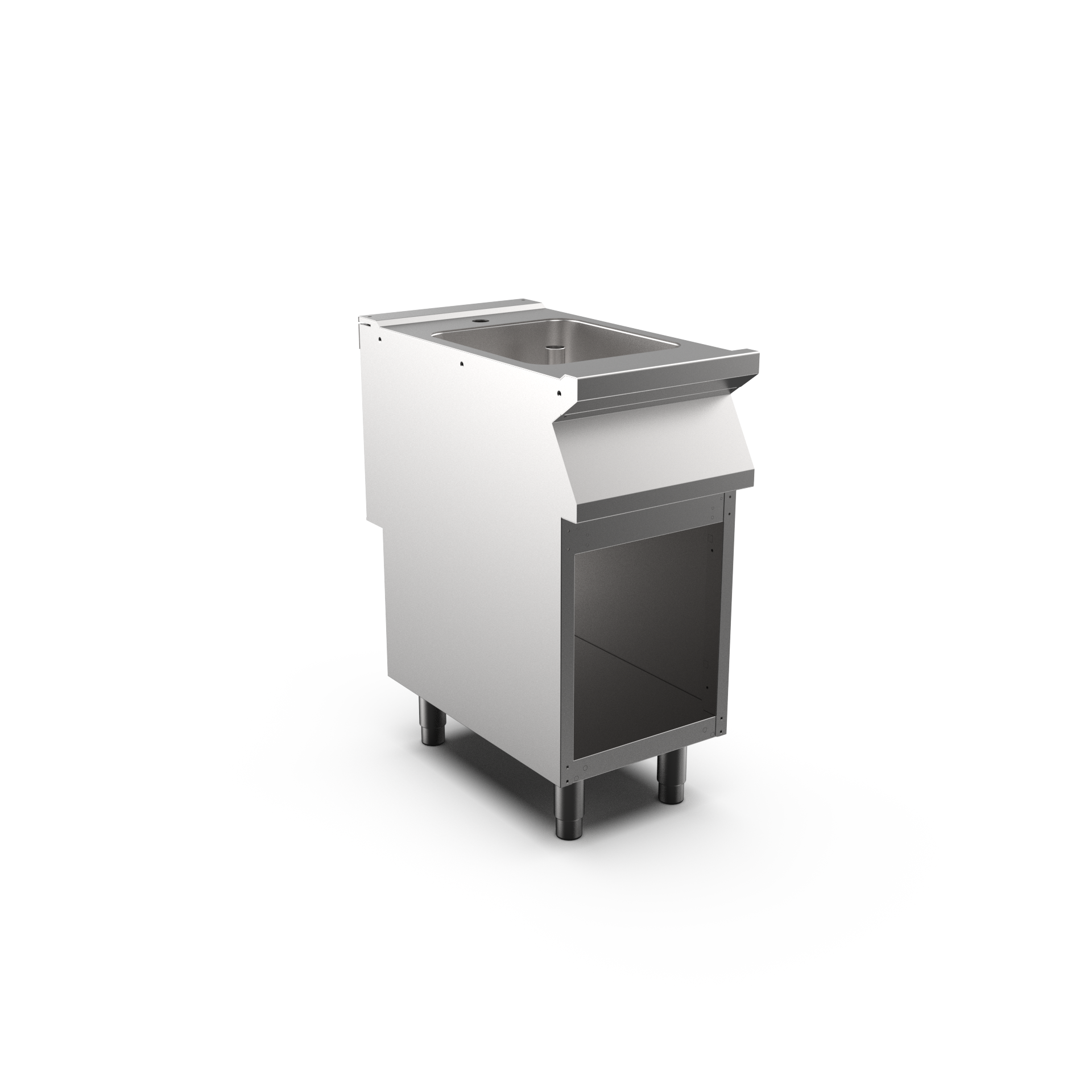 Mareno - Vask HS Mareno M1-70 EN74VG - med håltagning för blandare - 400 × 750 × 900 mm