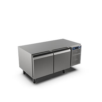 Mareno - Frysbänk Mareno M1 BRT2PBTSP - temperaturområde –15/–20°C - 2 st dörrar - 1200 × 650 × 610 mm