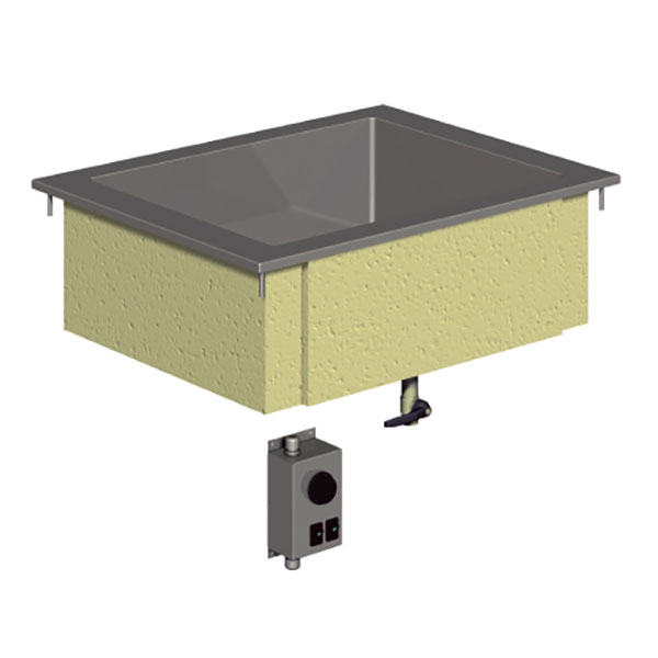 Colia - Vattenbad - Inbyggnad - 3xGN 1/1 - Temp: +30....+80 °C