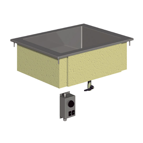Colia - Vattenbad - Inbyggnad - 4xGN 1/1 - Temp: +30....+80 °C