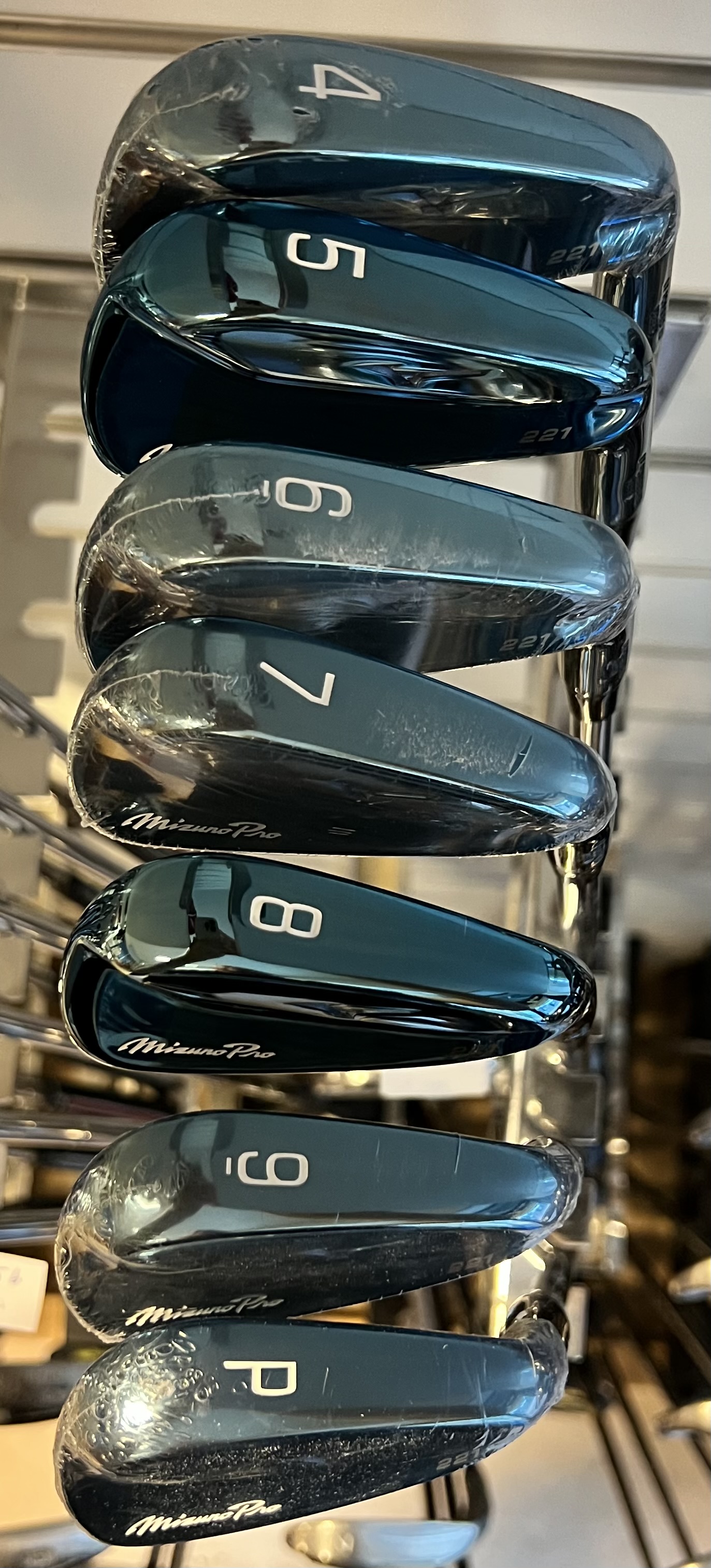 Mizuno Pro 221 Blue Limited Edition Forged  Tour Stiff - 2